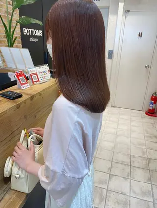 セミロング カラー 🌟アレンジが似合う カラー🌟Rumiのヘアスタイル