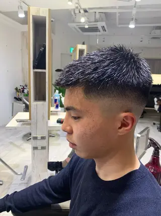 メンズ 岡本 勇輝のヘアスタイル