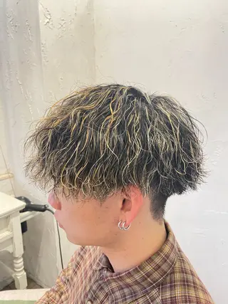 カラー パーマ メンズ veretta.香里園所属・メンズ特化👑 香里園/伊藤のヘアスタイル