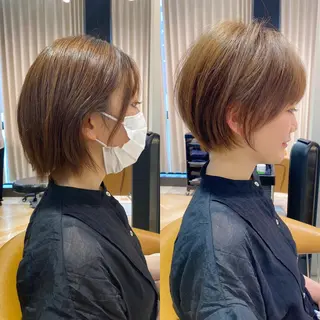 ショート カラー ショート、ボブの達人 東康介✨のヘアスタイル