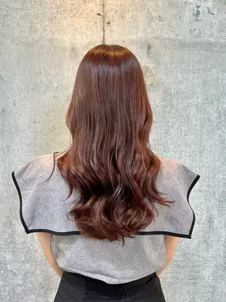 セミロング カラー 🎀たな 🧸のヘアスタイル