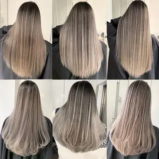 ロング カラー ヘアアレンジ 髪質改善land千葉所属・阿部 圭悟のヘアスタイル