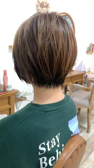 ショート ナツミ🌼新越谷/ 骨格修正/艶髪のヘアスタイル