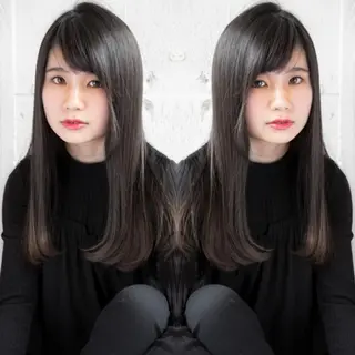 ロング あらき ちさとのヘアスタイル