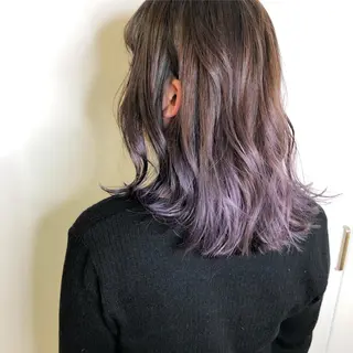 ミディアム カラー ブリーチカラー🌈 石垣翔太のヘアスタイル