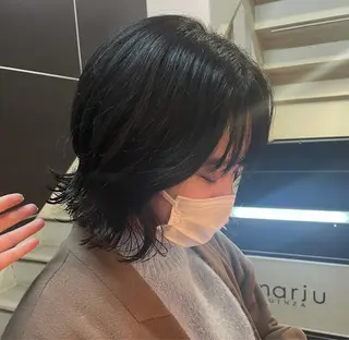 ミディアム THE SALONS 渋谷246店所属・HCA studioのヘアスタイル