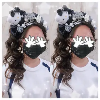 ヘアアレンジ セキグチ💞 lilaのマツエク・マツパデザイン