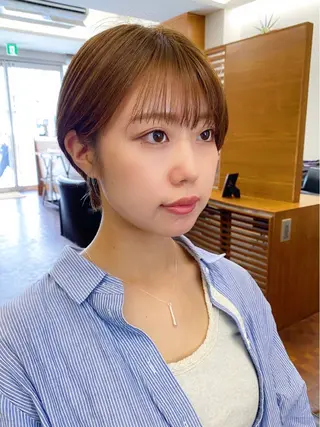 ショート カラー Paddle所属・似合わせレイヤー/ レイヤーパーマ/高倉のヘアスタイル