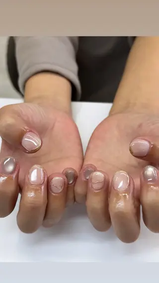 ネイル 五百路 蛍来のネイルデザイン