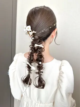 ヘアアレンジ 梅津 光帆のヘアスタイル