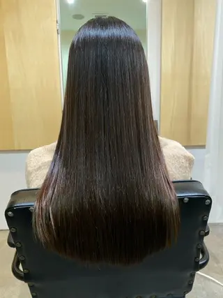 ロング ✨弱酸性縮毛/艶々✨ 髪質改善Mai🌟のヘアスタイル