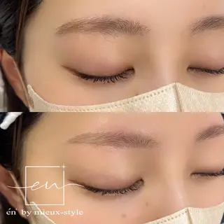 アイブロウ Na0 .en ornerのマツエク・マツパデザイン