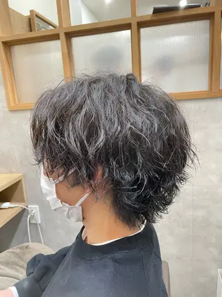 ショート ROCCAhair 谷山陸のヘアスタイル