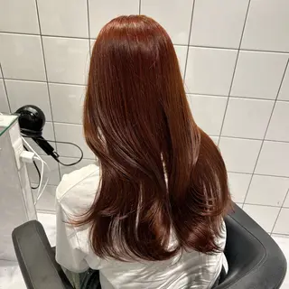 ロング カラー 表参道/透明感カラー /暗髪/ジュキヤのヘアスタイル