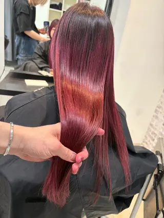 ロング カラー シャルム所属・美容室シャルム⭐️ 清水　勇希🩷のヘアスタイル