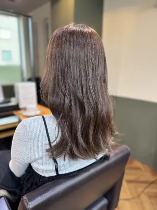 ロング カラー 市川 洸のヘアスタイル