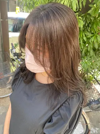 ロング 亀川蓮 Agu hairのヘアスタイル