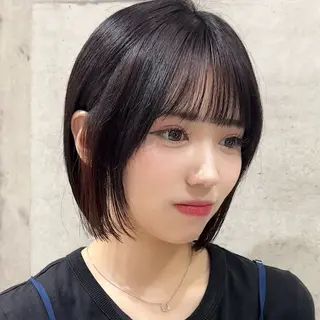 ショート 💎ボブ/似合わせの 達人/縮毛矯正/畔上のヘアスタイル