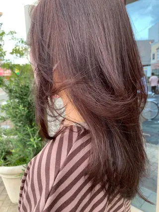ロング カラー DiMPlE  ディンプル所属・🌸スタイリスト 山浦美恵のヘアスタイル