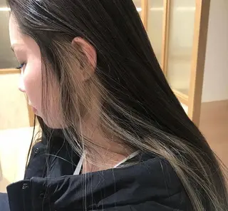 ロング カラー icie所属・大阪ヴィーガンサロン KANAKOのヘアスタイル