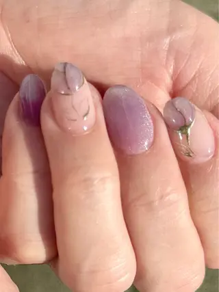 ネイル Seemly 千田町店所属・フラワーパラジェル 🌸シームリーエミのネイルデザイン