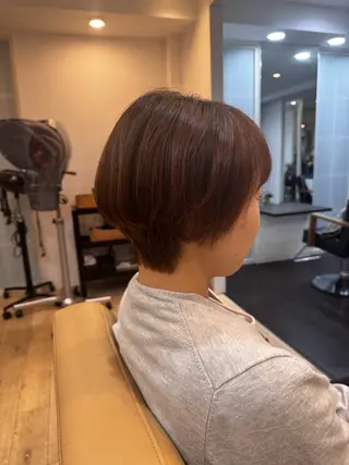 ショート 山下 瑞穂のヘアスタイル