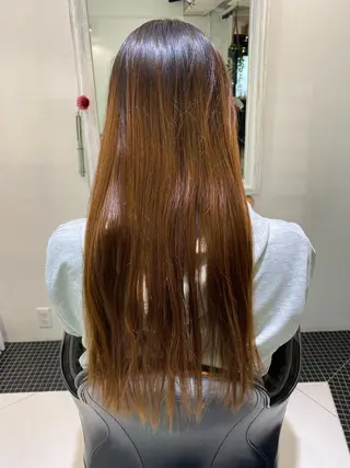 セミロング カラー ducha所属・DUCHA Tomida naoのヘアスタイル