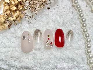 ネイル ネイルPetit Ribbonのネイルデザイン