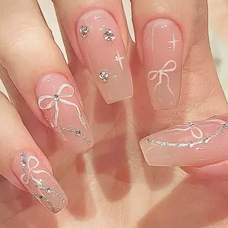 ネイル By moonネイル 🌷ワンホン/韓国風のネイルデザイン