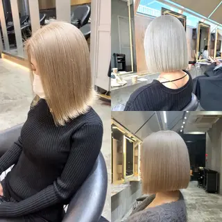 ミディアム ダブルカラー /垣尾颯大のヘアスタイル