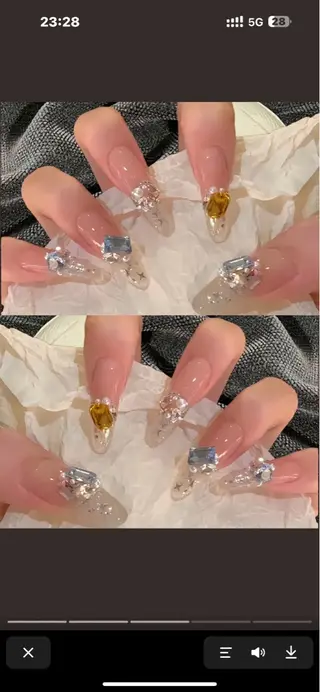 ネイル 💅パッマ ネイル AOIのマツエク・マツパデザイン