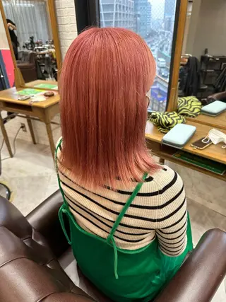 ミディアム Rubik's茶屋町 MARINのヘアスタイル
