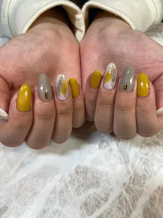 ロング ネイル ネイルサロン ステラのネイルデザイン