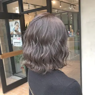ミディアム カラー lafithhair ruu.南本庄のヘアスタイル