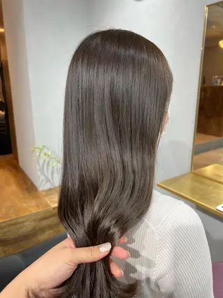 ロング カラー akane/ボブ /オリーブ/ブラウンのヘアスタイル