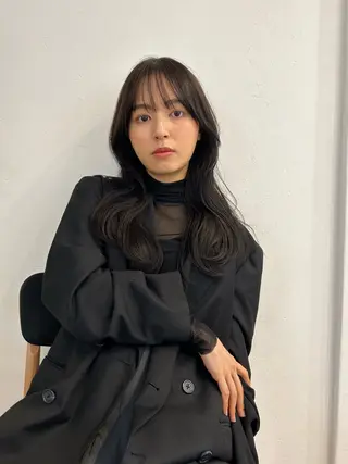 セミロング 銀座店長🌟 片山雄太のヘアスタイル