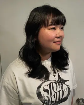 セミロング カラー Amery kanazawahakkei所属・Luna ☾ ໋のヘアスタイル