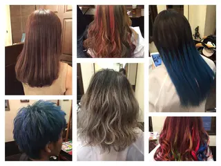 ショート ミディアム セミロング ロング カラー メンズ 店長担当🌟 矢吹ガブリエル🌟のヘアスタイル