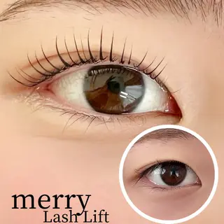 マツエク・マツパ merry Lash Liftのマツエク・マツパデザイン