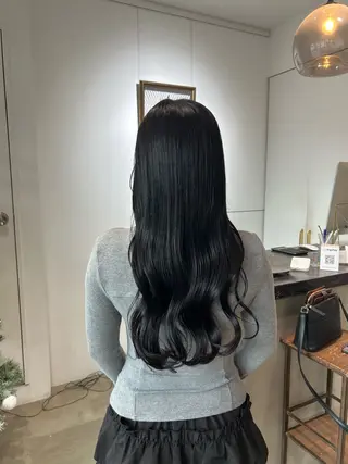 ロング Lis blanc所属・しみずゆさ/所沢 モデル様募集中🤍のヘアスタイル