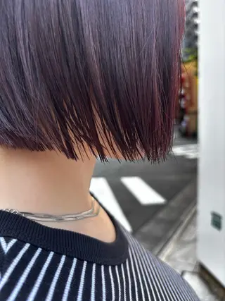 ショート 🌟髪質改善ケアカラ ー美髪縮毛矯正y🌟のヘアスタイル