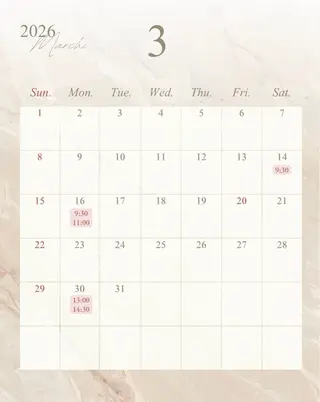 milimili MEGのエステ・リラクイメージ