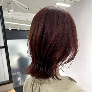 ミディアム カラー DX SHARE SALON所属・matka白髪ぼかし 大人ヘア/KEIKOのヘアスタイル