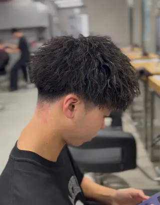 ショート カラー パーマ メンズ 🔥メンズ 特化🔥菊水皐暉🔥のヘアスタイル