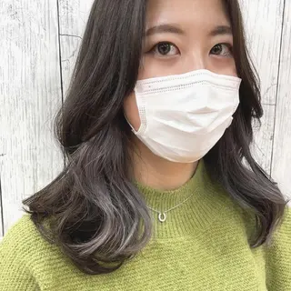 ミディアム カラー ayaka 大宮のヘアスタイル