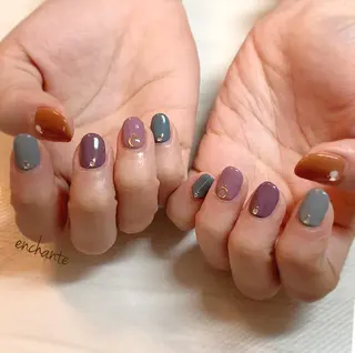 ネイル アンシャンテ所属・enchante 自由が丘のネイルデザイン