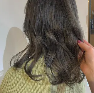 セミロング GO TODAY SHAiRE SALON 原宿Stella店所属・𓍯柔らかhair 𓍯 yukinoのヘアスタイル