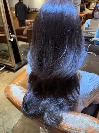 ロング 韓国ヘア/レイヤー/ 前髪/髪質改善/石川のヘアスタイル