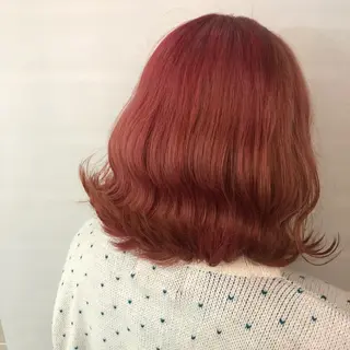 ミディアム カラー SNSで大バズり‼️ 欧米風ヘア大ヒット中のヘアスタイル