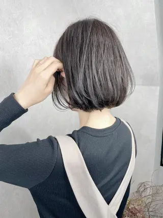 ショート _WHITE+ 南海難波店のヘアスタイル